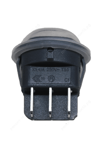 Выключатель круглый без лампочки для AG2 MF Pantone 431C Zanussi ZCH/S -1000 MR от ведущих производителей фото3